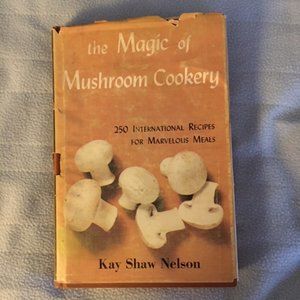 MUSHROOM COOKBOOK VINTAGE 1971